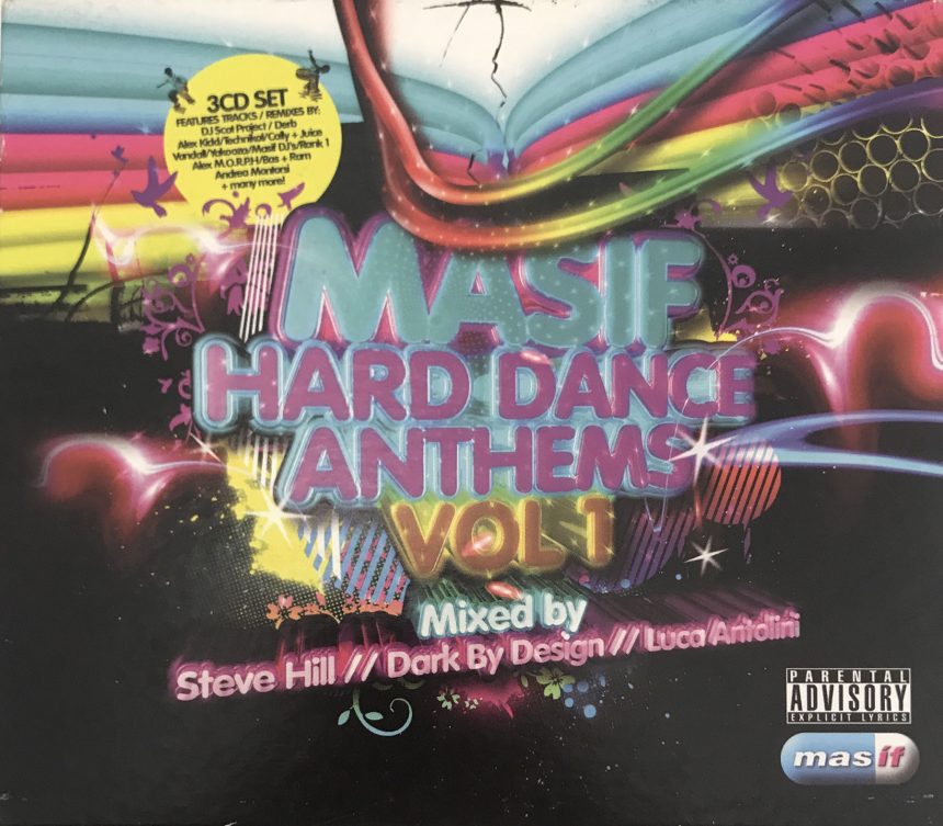 Masif Hard Dance Anthems Vol 1 Ravers Warehouse