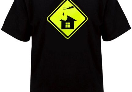 Acid house Old Skool Mens Tshirt Black