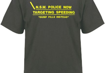 Targeting Speed Old Skool Mens Tshirt Charcoal