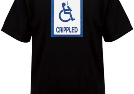 crippled-Unisex-Tshirt-Black