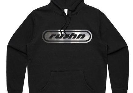 Ladies Rushn ‘Reflective Logo’ Hoodie